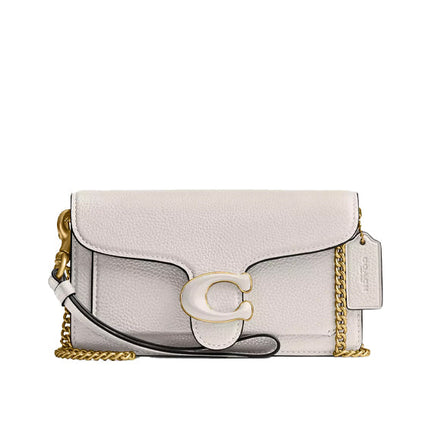 Coach Women's Tabby Crossbody Wristlet Brass/Chalk