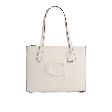 Coach Women's Nina Tote Silver/Chalk