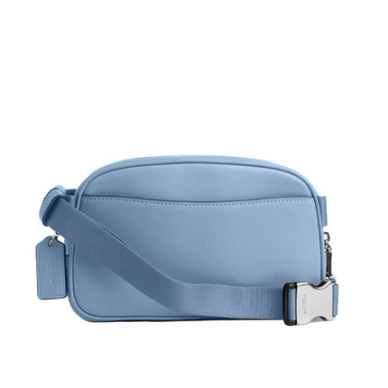 Coach Women's Pace Belt Bag Silver/Cornflowr/Field Flora