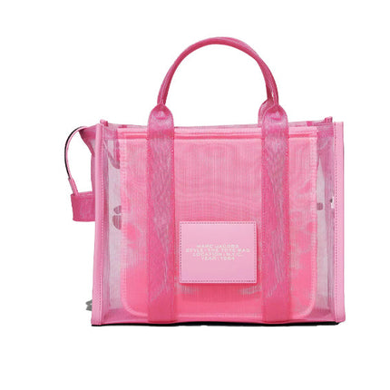 Marc Jacobs Women's The Mesh Medium Tote Bag Candy Pink