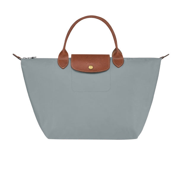 Longchamp Women's Le Pliage Original M Handbag Steel