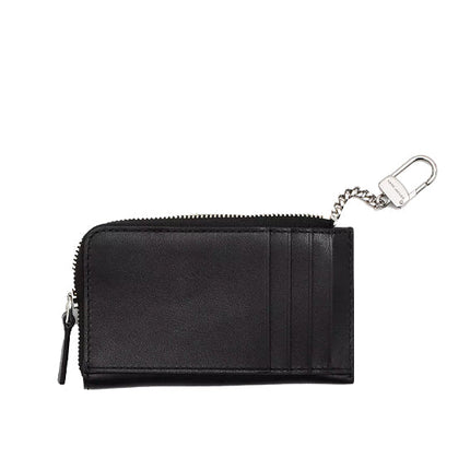 Marc Jacobs Women's The Leather J Marc Top Zip Multi Wallet Black