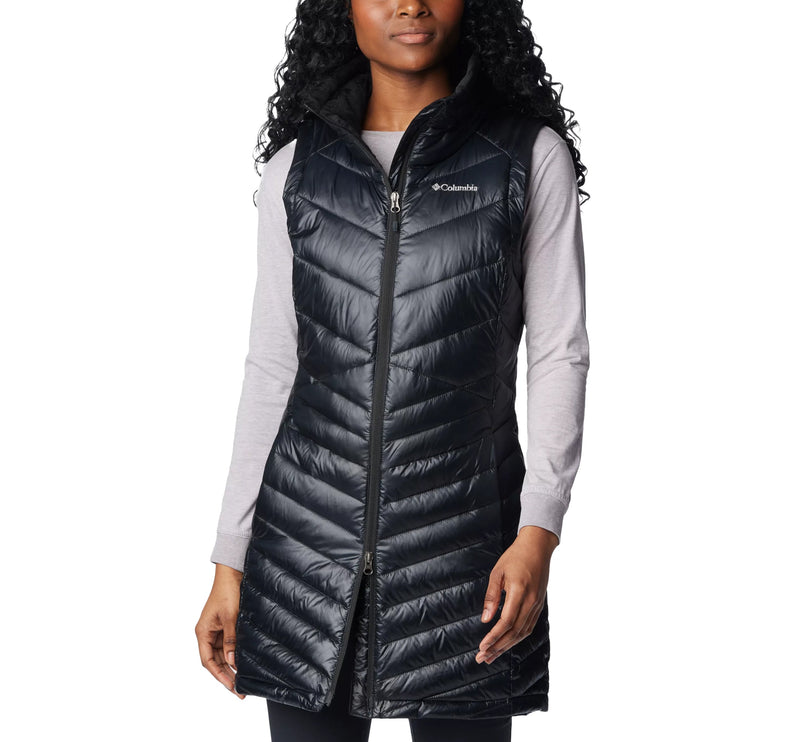 Columbia Women's Joy Peak Long Vest Black