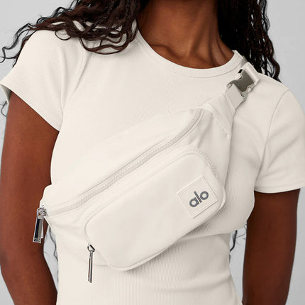 Alo Yoga Women's Explorer Fanny Pack Ivory