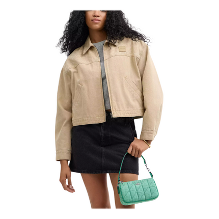 Coach Women's Nolita 19 Silver/Ivy/Green