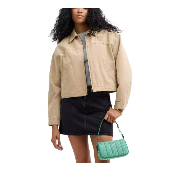 Coach Women's Nolita 19 Silver/Ivy/Green