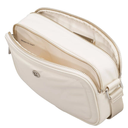 lululemon  Women's Crossbody Camera Bag 2L White Opal