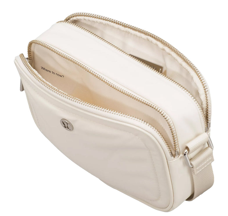 lululemon  Women's Crossbody Camera Bag 2L White Opal