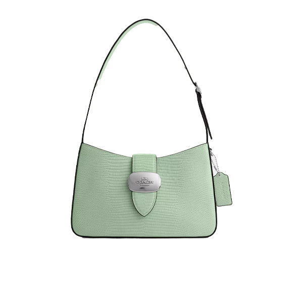 Coach Women's Eliza Shoulder Bag Silver/Pale Green