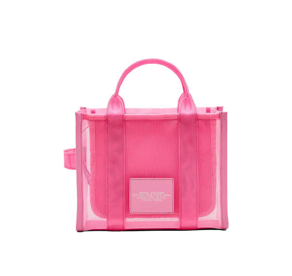 Marc Jacobs Women's The Mesh Small Tote Bag Candy Pink