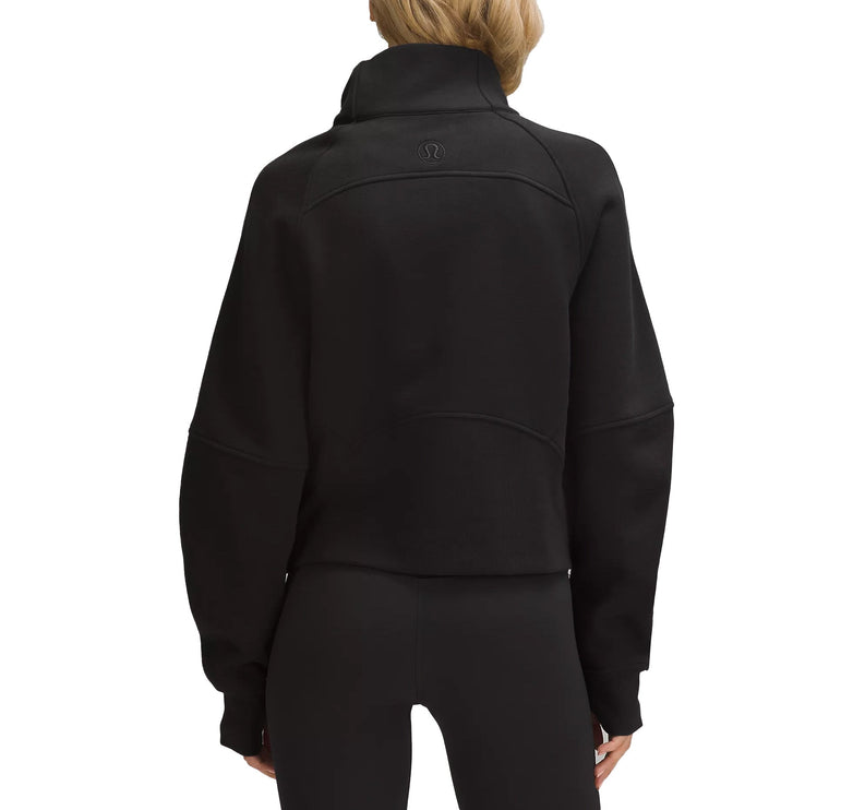 lululemon Women's Scuba Oversized Funnel Neck Half Zip Black