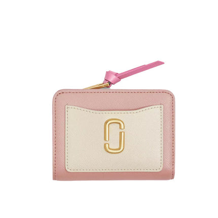 Marc Jacobs Women's The Utility Snapshot Mini Compact Wallet Rose Multi