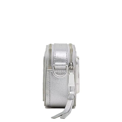 Marc Jacobs Women's The Metallic Snapshot Silver