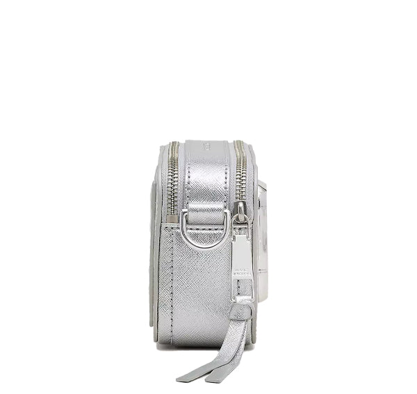 Marc Jacobs Women's The Metallic Snapshot Silver