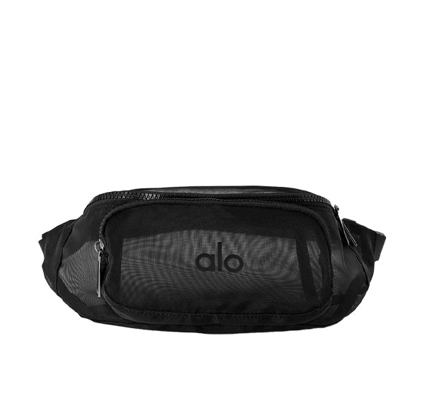 Alo Yoga Women's Sheer Fanny Pack Black