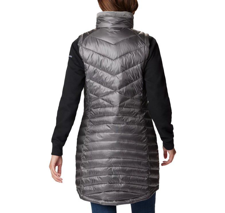 Columbia Women's Joy Peak Long Vest City Grey