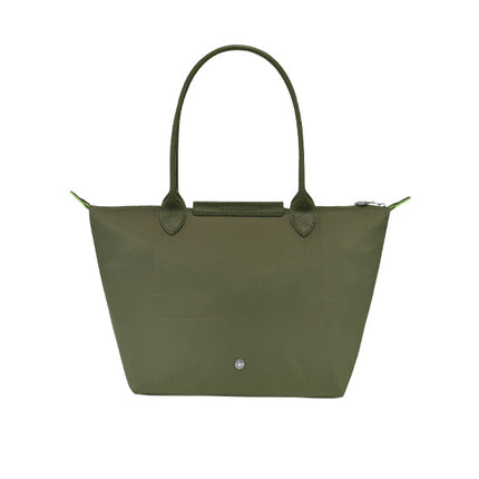 Longchamp Women's Le Pliage Green M Tote Bag Forest