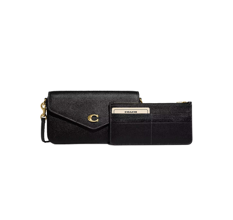 Coach Women's Wyn Crossbody Bag Brass/Black