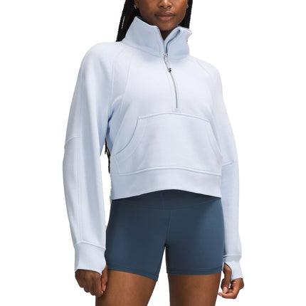 lululemon Women's Scuba Oversized Funnel Neck Half Zip Windmill