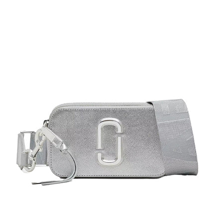 Marc Jacobs Women's The Metallic Snapshot Silver