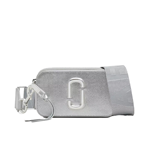 Marc Jacobs Women's The Metallic Snapshot Silver