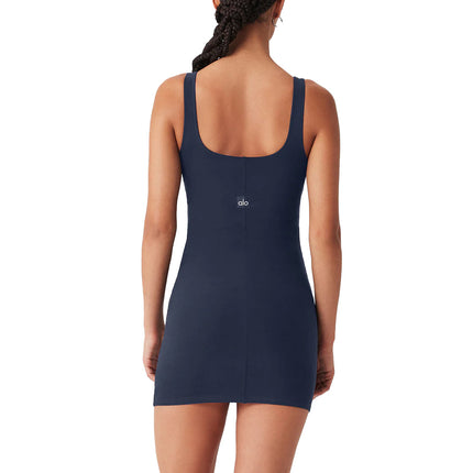 Alo Yoga Women's Alosoft Head Start Dress Navy