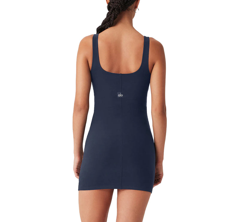 Alo Yoga Women's Alosoft Head Start Dress Navy