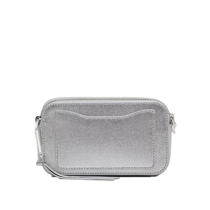 Marc Jacobs Women's The Metallic Snapshot Silver