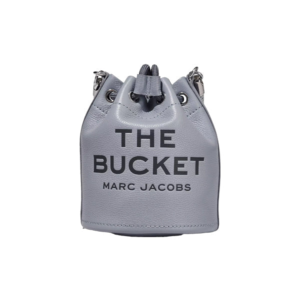 Marc Jacobs Women's The Leather Bucket Bag Wolf Grey