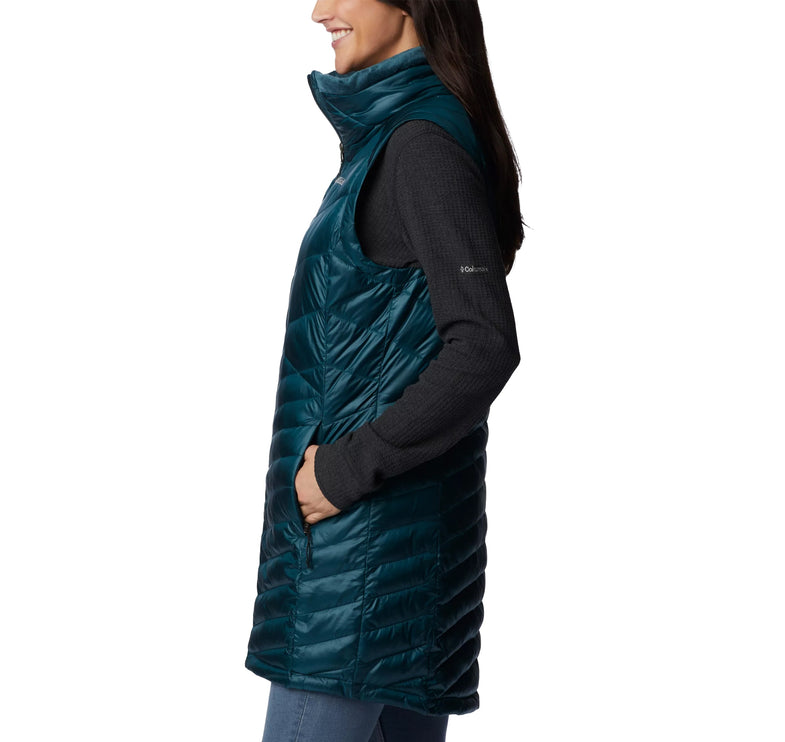 Columbia Women's Joy Peak Long Vest Night Wave