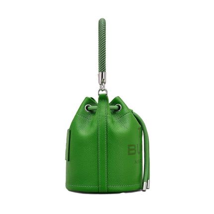 Marc Jacobs Women's The Leather Bucket Bag Kiwi