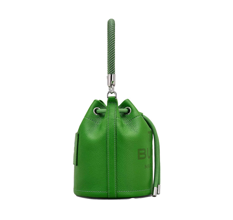 Marc Jacobs Women's The Leather Bucket Bag Kiwi