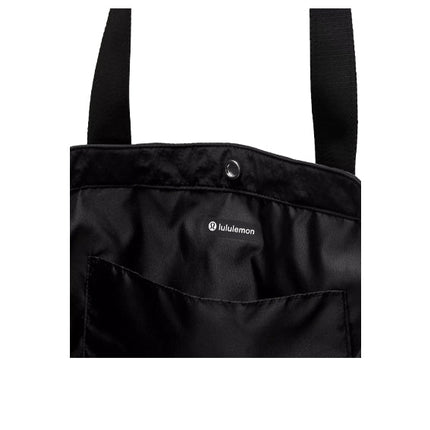 lululemon Unisex Daily Multi Pocket Tote Bag 20L Black