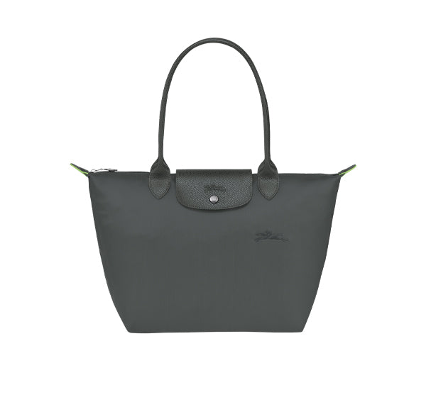 Longchamp Women's Le Pliage Green M Tote Bag Graphite