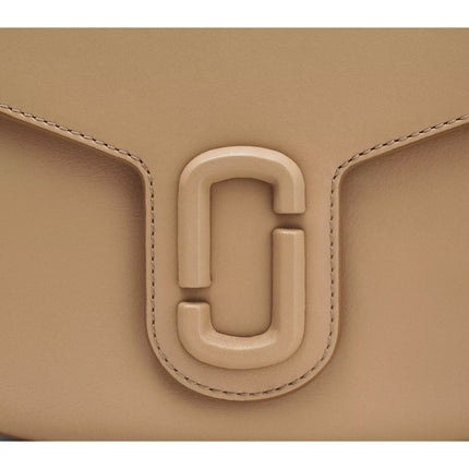 Marc Jacobs Women's The Covered J Marc Large Saddle Bag Camel