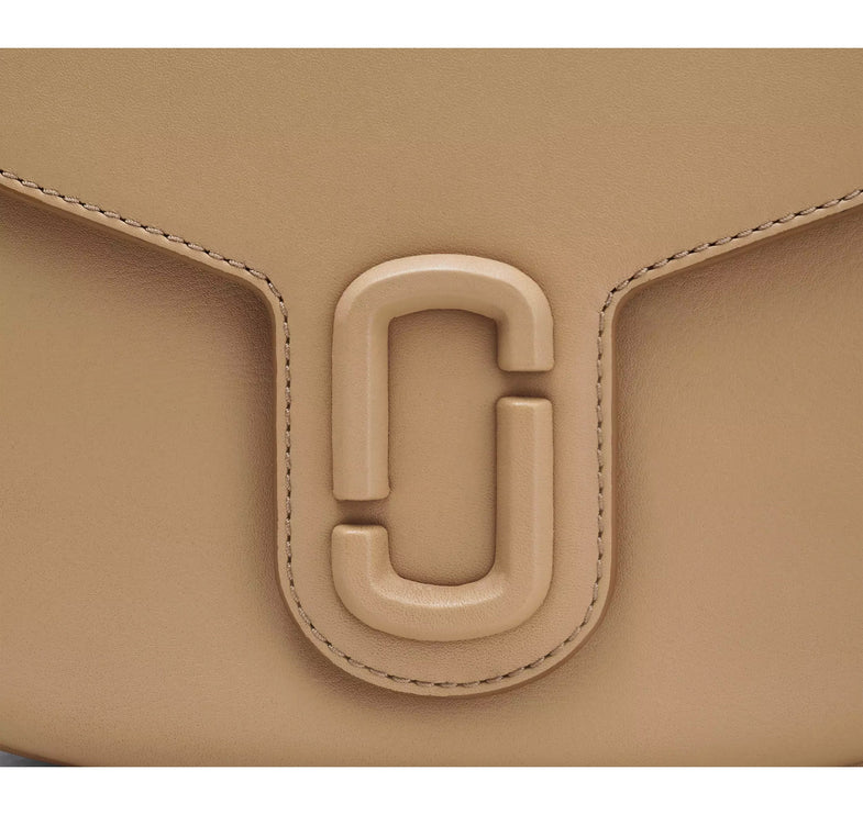 Marc Jacobs Women's The Covered J Marc Large Saddle Bag Camel