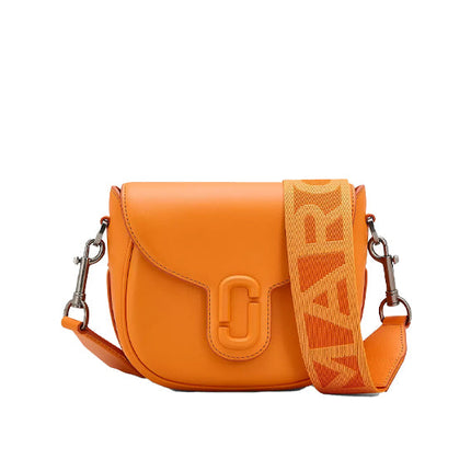 Marc Jacobs Women's The Covered J Marc Saddle Bag Tangerine