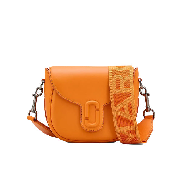 Marc Jacobs Women's The Covered J Marc Saddle Bag Tangerine