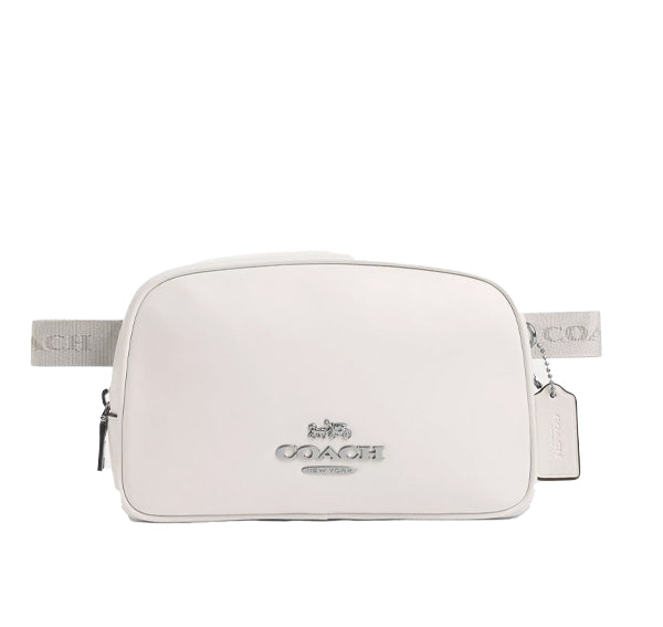 Coach Women's Pace Belt Bag Silver/Chalk