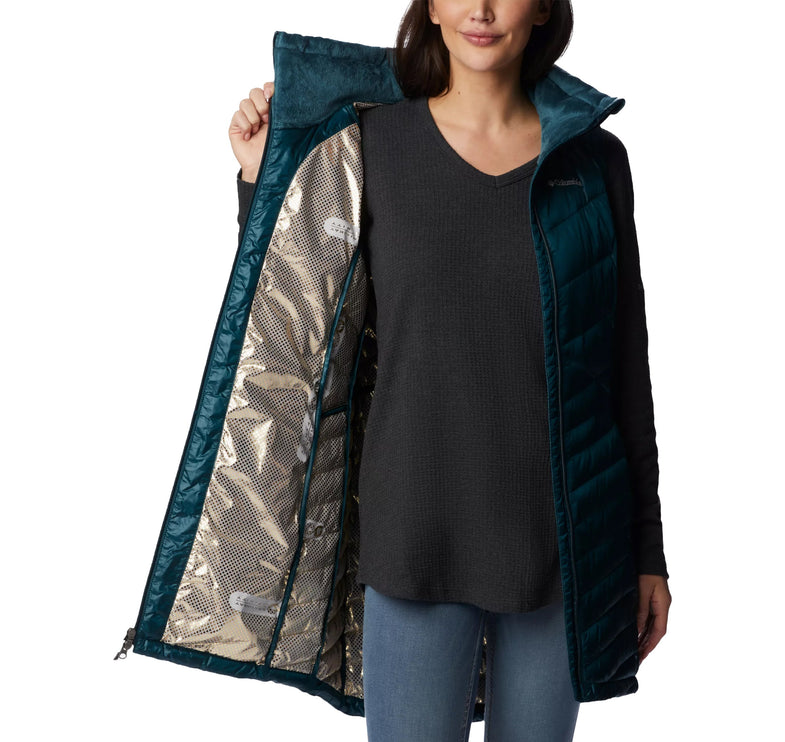 Columbia Women's Joy Peak Long Vest Night Wave