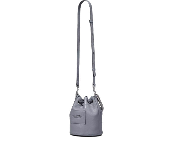 Marc Jacobs Women's The Leather Bucket Bag Wolf Grey