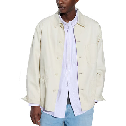 Uniqlo Unisex Utility Jacket 01 Off White