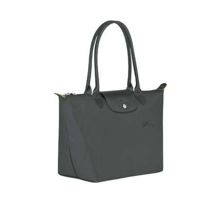 Longchamp Women's Le Pliage Green M Tote Bag Graphite