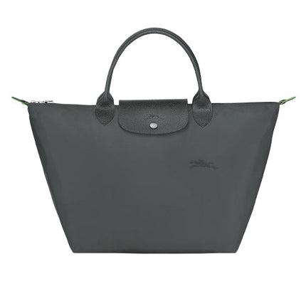 Longchamp Women's Le Pliage Green M Handbag Graphite