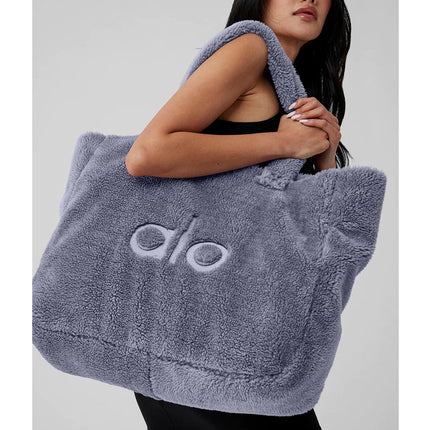 Alo Yoga Women's Foxy Sherpa Tote Fog