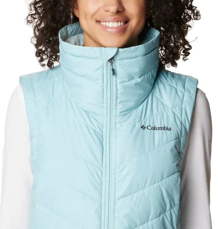 Columbia Women's Heavenly Long Vest Aqua Haze