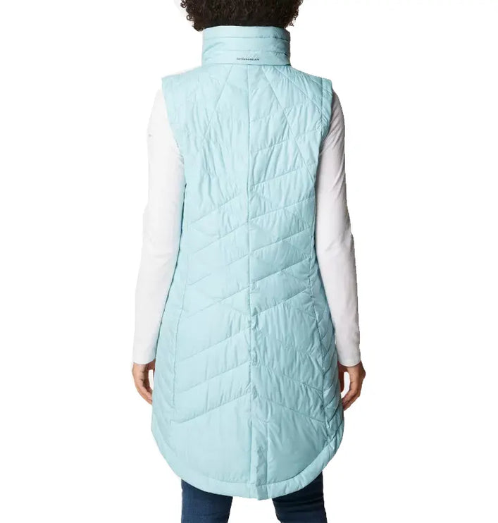 Columbia Women's Heavenly Long Vest Aqua Haze