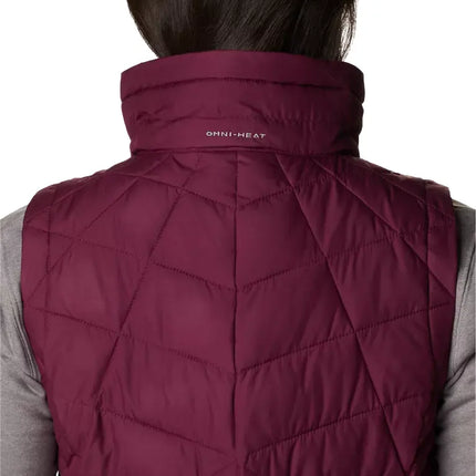 Columbia Women's Heavenly Long Vest Marionberry