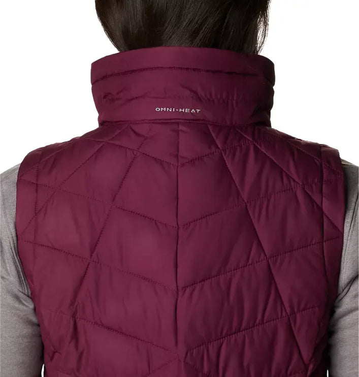 Columbia Women's Heavenly Long Vest Marionberry