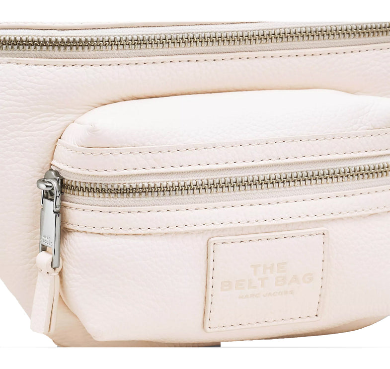 Marc Jacobs Women's The Leather Belt Bag Cotton Silver